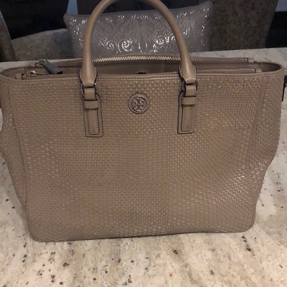 Authentic Tory Burch Large Tote - image 1